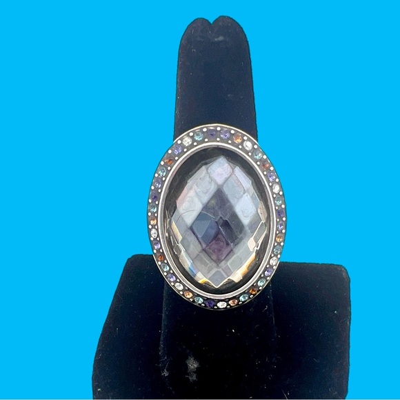 Brighton Luminescence Ring - Size 8 Beautiful Crystal with small crystals … - Picture 2 of 9